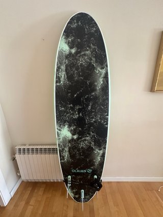 Tabla de Surf Olaian 7' + Funda - Verde Menta