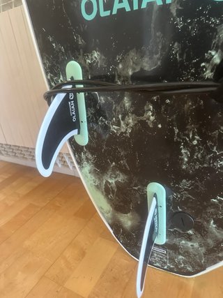 Tabla de Surf Olaian 7' + Funda - Verde Menta