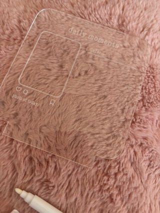 Lámpara Pizarra Transparente