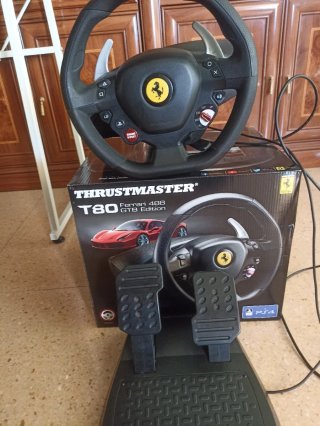 Volante Thrustmaster T80 Ferrari 488 PS/PC