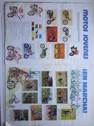 Album Cromos El Mundo de las Motos Completo