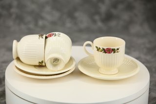 Juego Taza y Plato Wedgwood Edme Wildb