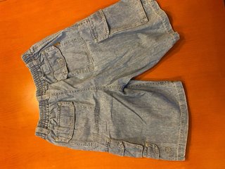 Pantalones vaqueros cargo azules