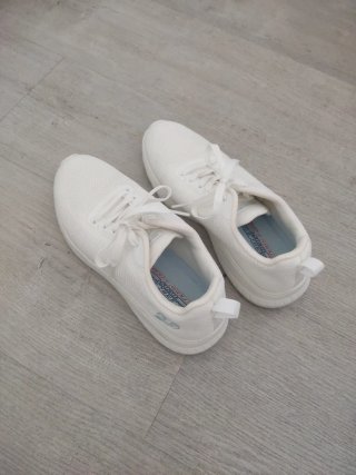 Zapatillas Skechers Mujer Blancas
