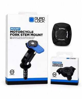 Kit Quadlock Tija con antivibracion y adaptador