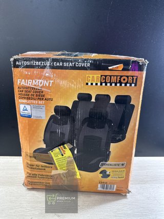 CarComfort Asiento de coche Fairmont Juego gris, 13418