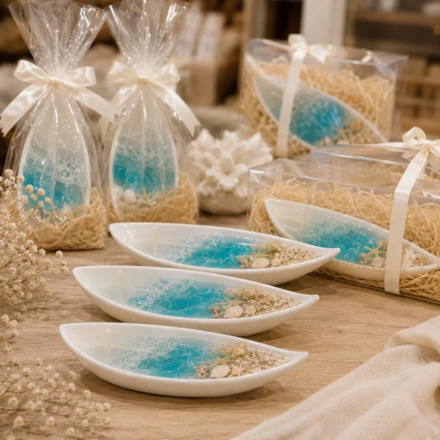 Velas aromáticas "Colección Oceánica"