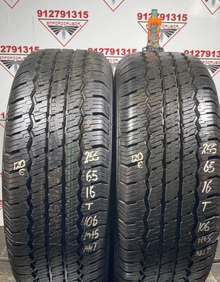 -255 65 16 T HANKOOK RUEDA AL 90% VIDA UTIL