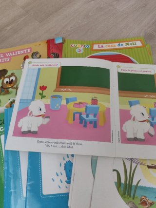 Cuentos de lectura infantil.