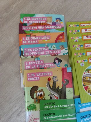 Cuentos de lectura infantil.