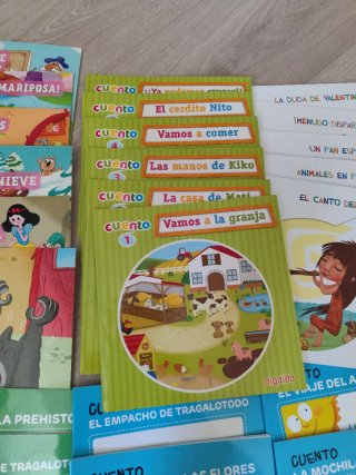 Cuentos de lectura infantil.