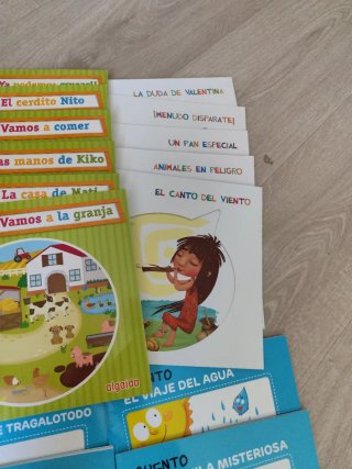 Cuentos de lectura infantil.