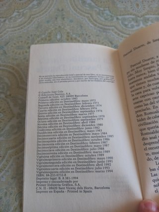 "La familia de Pascual Duarte"