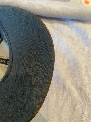 Berretto Gucci Nero con Ape e Strisce
