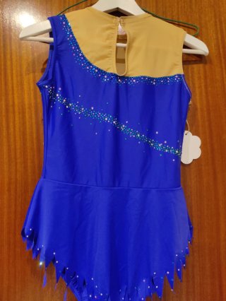 Maillot Patinaje Rítmica DGS Talla 14 Nuevo
