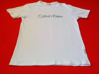 Camiseta Blanca Calvin Klein Jeans Talla XL