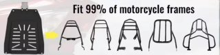 Baúl Moto 65L Negro