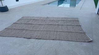 Alfombra de yute y algodon sin estrenar