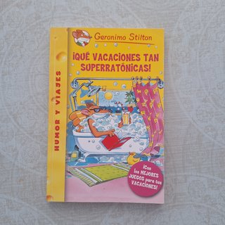 Libro ¡Qué vacaciones tan superratónicas!