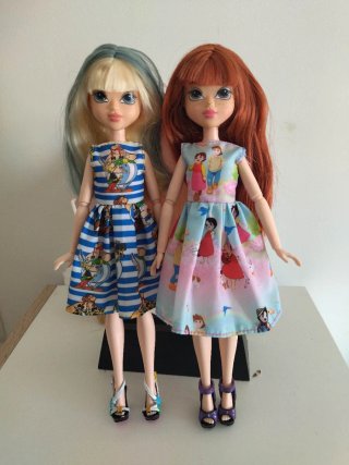 Lote 2 Muñecas Moxie Híbridas