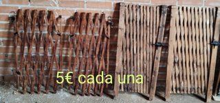 Vallas de madera extensibles