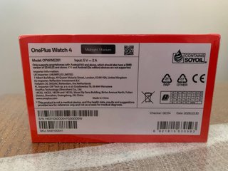 OnePlus Watch 4 Midnight Titanium Nero - NUOVO