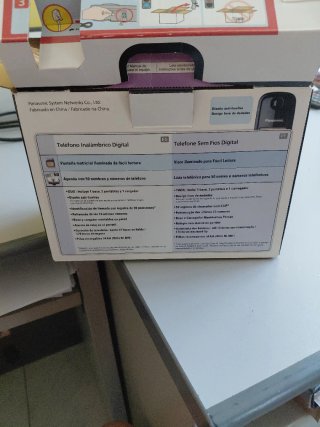 Dúo teléfonos Panasonic negros