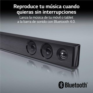LG SoundBar SQC2 Bluetooth 2.1 Negra