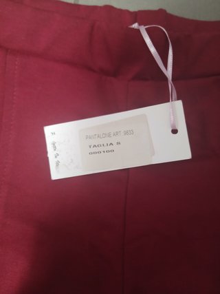 Pantalone Antonella Tizzano Art 9833 Rosso