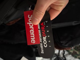 Mochila Supreme Negra Nueva