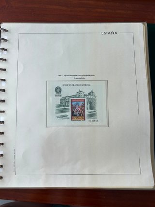 Prueba de Color EXFILNA '89 España