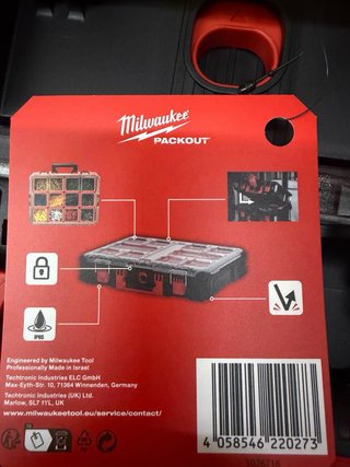 2x Organizador Milwaukee PACKOUT