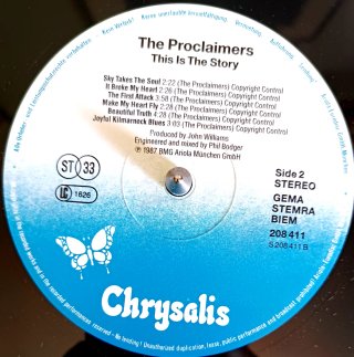 The Proclaimers - This Is The Story. LP Vinilo