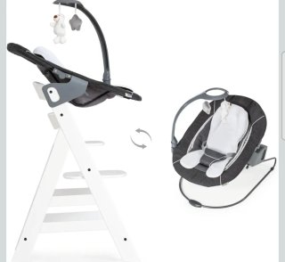Hauck Alpha Bouncer Deluxe 2 en 1 Hamaca