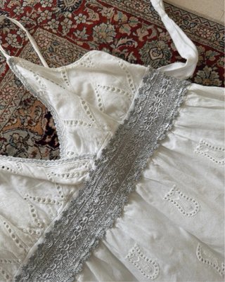 Vestido Pho Firenze blanco talla única
