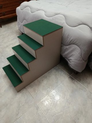 Escalera para perros de 4 peldaños