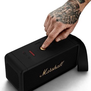 Altavoz Marshall Middleton Negro y Dorado