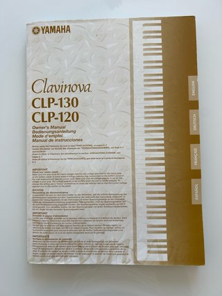 Piano Digital Yamaha Clavinova CLP-120