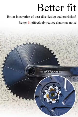 Plato Keos 54T Negro Boost 3mm Offset Sin Estrenar