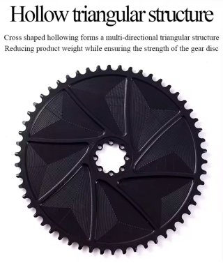 Plato Keos 54T Negro Boost 3mm Offset Sin Estrenar