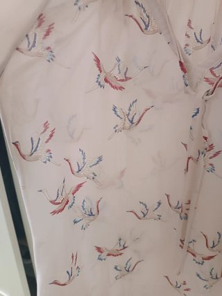 Blusa Monsoon Talla 40 Estampado Pájaros