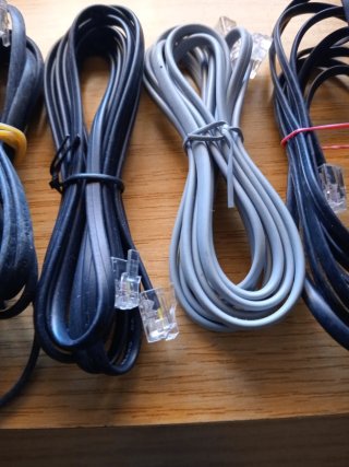 Cables de teléfono fijo (varios)