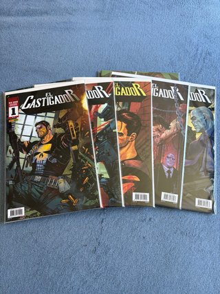 Mini serie El castigador. Colección completa.