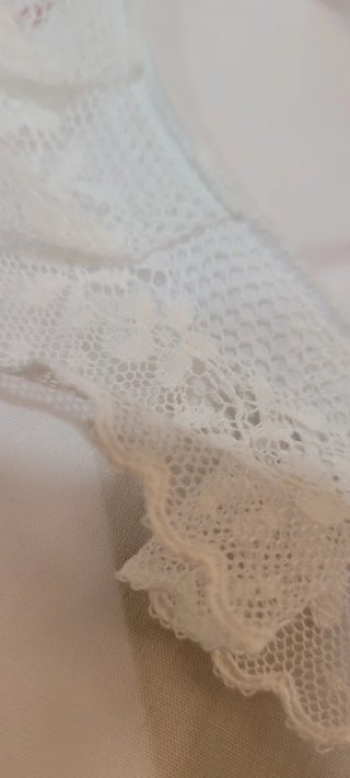 Blusa Huertana Talla 16 popelin Blanco
