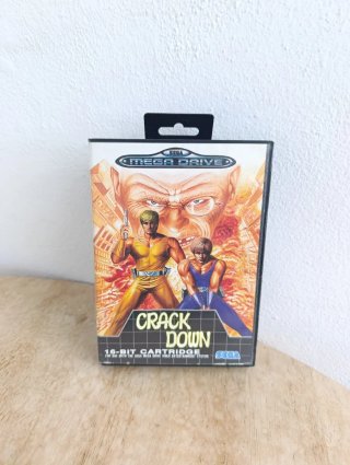 Crack Down Sega Mega Drive megadrive videojuego
