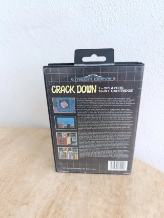 Crack Down Sega Mega Drive megadrive videojuego