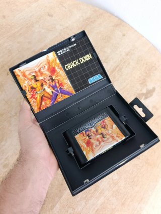 Crack Down Sega Mega Drive megadrive videojuego