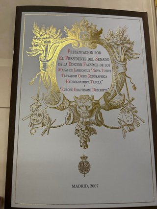 Edición facsímil mapas Janssonius - PRES