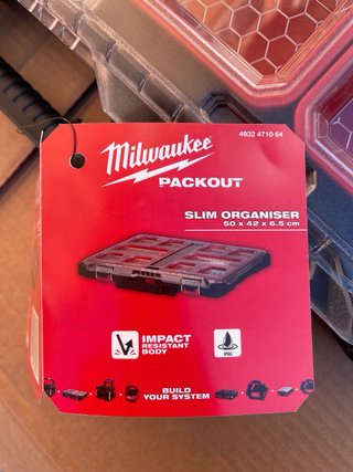 4x Organizadores Milwaukee PACKOUT