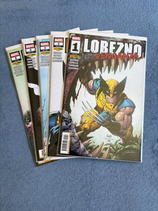 Lobezno venganza.  Mini serie completa.